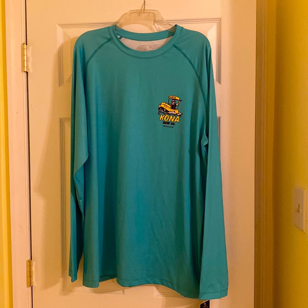 Blue Long Sleeve Men's Shirt